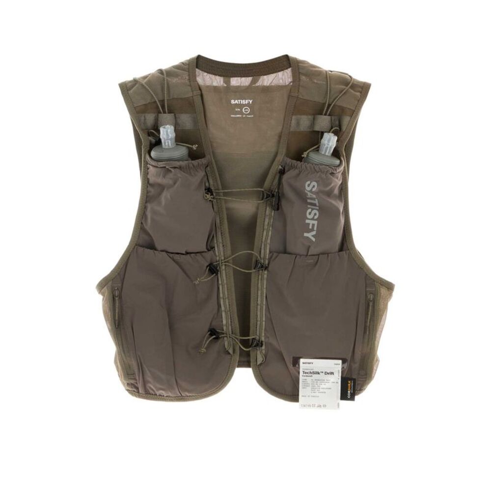 Satisfy Men Dove Grey Stretch Nylon Vest